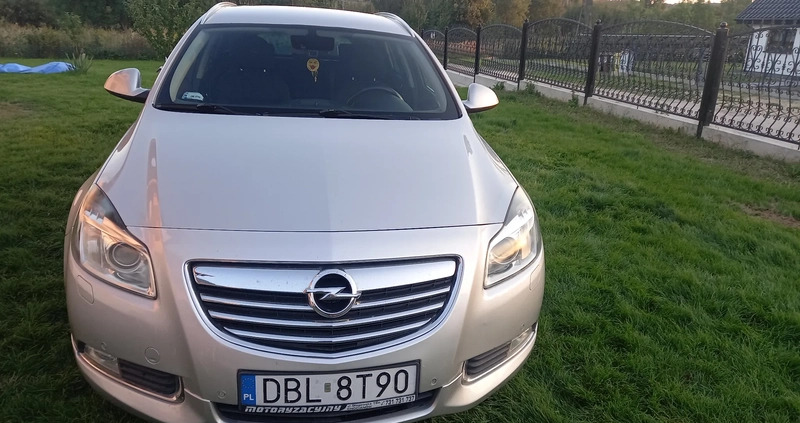 Opel Insignia cena 24500 przebieg: 278520, rok produkcji 2009 z Bolesławiec małe 596